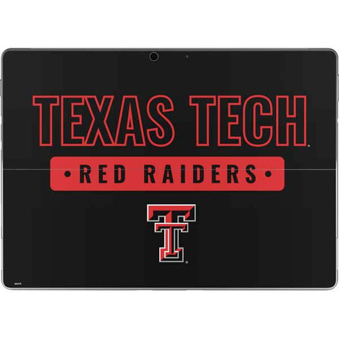 Texas Tech University TT Red Raiders Surface Pro 8 Skin